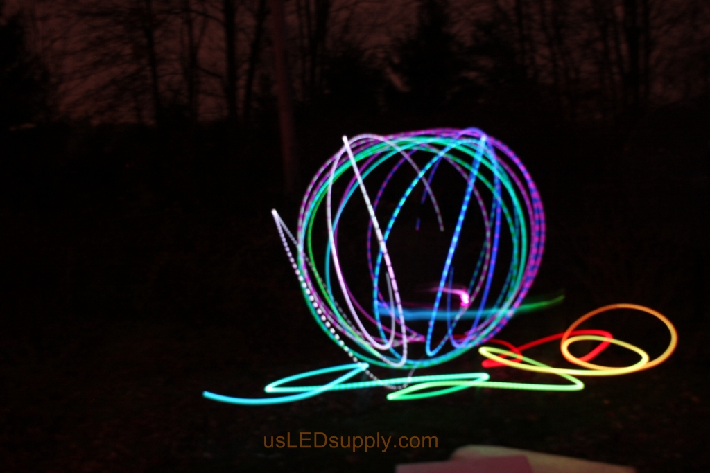 Light Art Circles